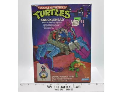 Knucklehead 100% Complete W/Box Teenage Mutant Ninja Turtles 1988 Playmates