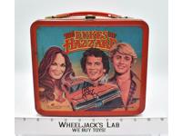 Dukes Of Hazzard General Lee AUTOGRAPHED 1980 Aladdin Lunch Box