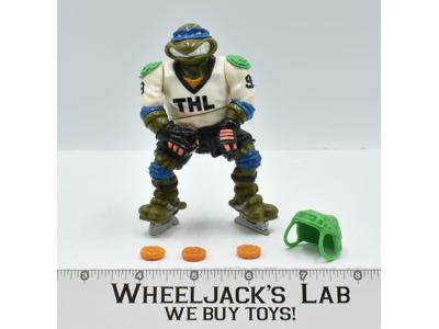 Slap Shot Leo Hard Head TMNT Teenage Mutant Ninja Turtle Vintage 1991 Playmates