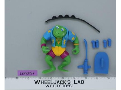 Genghis Frog Teenage Mutant Ninja Turtles TMNT 1989 Playmates Vintage Figure