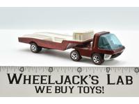 Heavyweights Truck/Trailer Red Restored 1970 Redline Hot Wheels Mattel Vintage