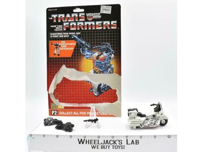 Groove W/CARDBACK COMPLETE Vintage Hasbro 1986 G1 Transformers Action Figure