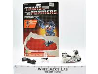 Groove W/CARDBACK COMPLETE Vintage Hasbro 1986 G1 Transformers Action Figure