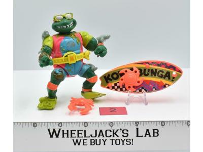 Mike The Sewer Surfer #2 100% Complete 1990 TMNT Teenage Mutant Ninja Turtle