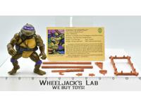 Donatello SOFT HEAD 100% Complete Teenage Mutant Ninja Turtle 1988 Playmates