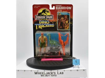 "Harpoon" Harrison #1 Jurassic Park Dino Trackers 1993 Kenner NEW MOSC SEALED