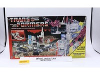 Metroplex W/BOX & INSERT 100% Complete 1985 Vintage G1 Transformers Figure