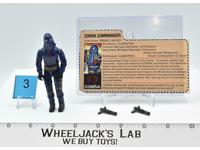 Cobra Commander #3 V2 100% Complete GI Joe Vintage Hasbro 1984 Action Figure
