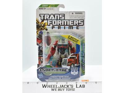 Nightwatch Optimus Prime #3 Transformers Prime Cyberverse 2012 Hasbro MOSC