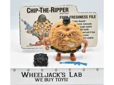 Chip the Ripper W/Card Food Fighters 1988 Mattel Vintage Action Figure