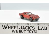 Custom Corvette Red 1968 Redline Hot Wheels Mattel Vintage RL