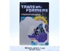 Seawing Cardback 1987 Vintage Hasbro G1 Transformers Action Figure