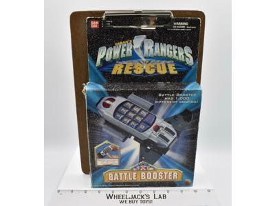 Battle Booster WORKS Saban's Power Rangers Lightspeed Rescue 2000 Bandai W/Box