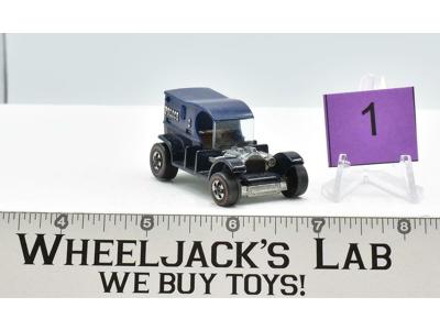 Paddy Wagon #1 Dark Blue 1969 Hot Wheels Mattel Redlines Vintage RL
