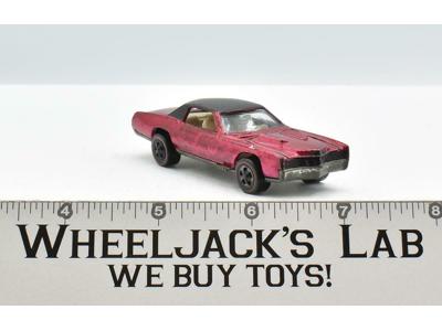 Custom Eldorado Red 1968 Redline Hot Wheels Mattel Vintage Redline RL