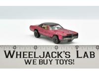 Custom Eldorado Red 1968 Redline Hot Wheels Mattel Vintage Redline RL