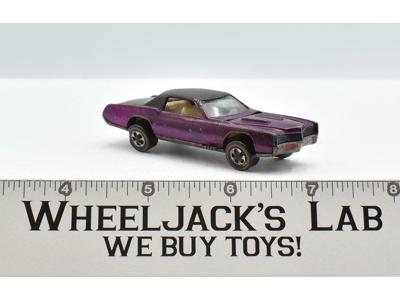 Custom Eldorado Purple 1968 Redline Hot Wheels Mattel Vintage Redline RL