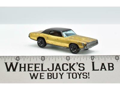 Custom T-Bird Gold Hot Wheels 1967 Redline Vintage