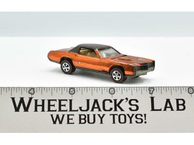Custom Eldorado Orange 1968 Redline Hot Wheels Mattel Vintage Redline RL