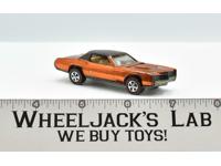 Custom Eldorado Orange 1968 Redline Hot Wheels Mattel Vintage Redline RL
