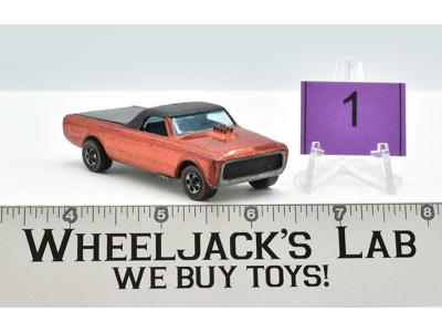 Custom Fleetside #1 Orange Hot Wheels 1967 Redline Vintage RL