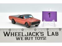 Custom Fleetside #1 Orange Hot Wheels 1967 Redline Vintage RL