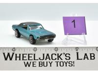 Custom T-Bird #1 Aqua Hot Wheels 1967 Redline Vintage