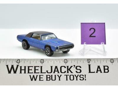Custom T-Bird #2 Blue Hot Wheels 1967 Redline Vintage