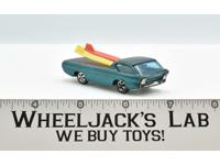 Deora Teal 1968 Redline Hot Wheels Mattel Vintage RL