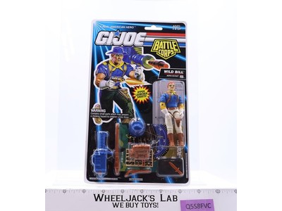 Wild Bill GI Joe Battle Corps 1992 Hasbro Vintage Action Figure NEW MOSC SEALED