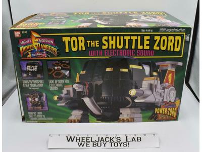 Tor the Shuttle Zord Mighty Morphin Power Rangers 1994 Bandai Complete W/Box