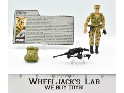 Repeater V1 100% Complete 1988 GI Joe ARAH Vintage Hasbro Action Figure