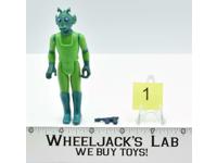 Greedo #1 100% Complete Star Wars 1978 Vintage Kenner Action Figure NO REPRO