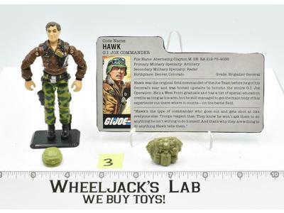 Hawk #3 V2 1986 GI Joe ARAH Vintage Hasbro Action Figure