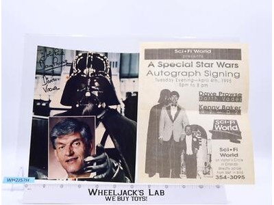 Darth Vader Star Wars David Prowse AUTOGRAPHED 8x10 Picture