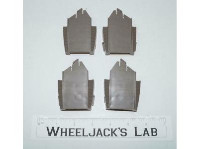 Omega Supreme Track Pieces E + F + G + H 1985 G1 Transformers Vintage Hasbro