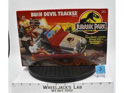 Bush Devil Tracker Vehicle #3 Jurassic Park 1993 Kenner NEW MISB SEALED