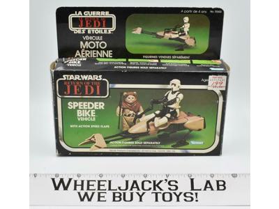 Speeder Bike Vehicle 100% Complete Canada ROTJ 1983 Star Wars Vintage Kenner