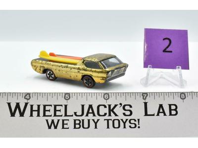 Deora Gold #2 1968 Redline Hot Wheels Mattel Vintage RL