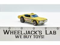 Maxi Taxi Yellow Hot Wheels 1969 Mattel Vintage Redline