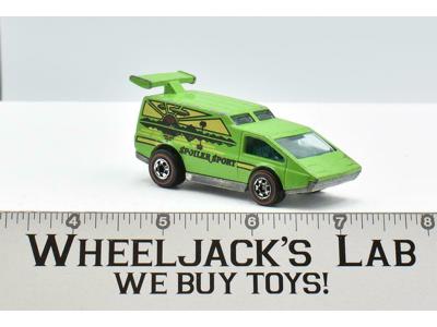 Spoiler Sport Green Flying Colors Hot Wheels 1976 Mattel Redlines Vintage