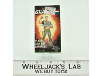 GI Joe Plastic Adhesive Bandages Box of 7 Hasbro 1986 Band-Aid