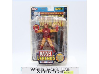 The Invincible Iron Man Marvel Legends Series 2002 ToyBiz Figure NEW SEALED