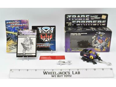 Bombshell w/ Box 100% Complete 1985 Vintage Hasbro Action Figure G1 Transformers