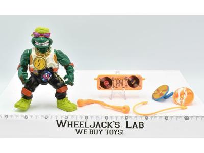 Rappin' Mike #1 100% Complete 1991 TMNT Teenage Mutant Ninja Turtle Playmates