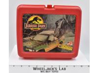 Jurassic Park The Lost World Plastic Red Lunchbox