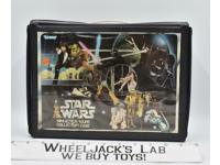 Star Wars Vinyl Mini-Action Figure Case W/2 Trays &amp; Stickers 1977 Kenner Vintage