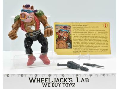 Bebop HARD HEAD Teenage Mutant Ninja Turtles TMNT 1988 Playmates Action Figure