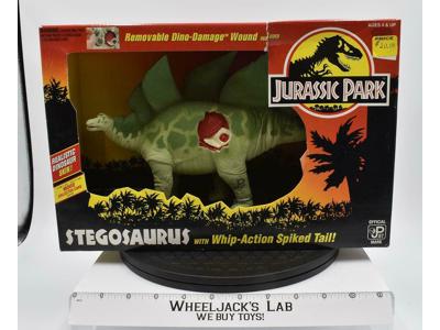 Stegosaurus W/Whip-Action Spiked Tail Jurassic Park 1993 Kenner NEW MISB SEALED