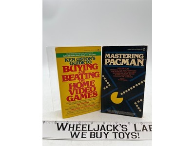 SET Ken USTON's Buying & Beating Home Video Games & Mastering Pac-Man 1982 Vtg